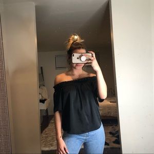 Off the shoulder top
